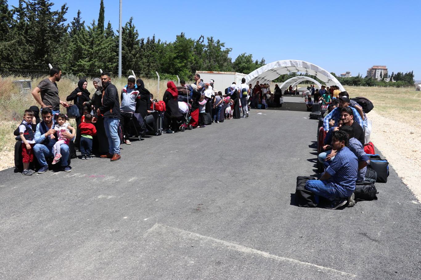 9 bin Suriyeli bayram için ülkesine geçti